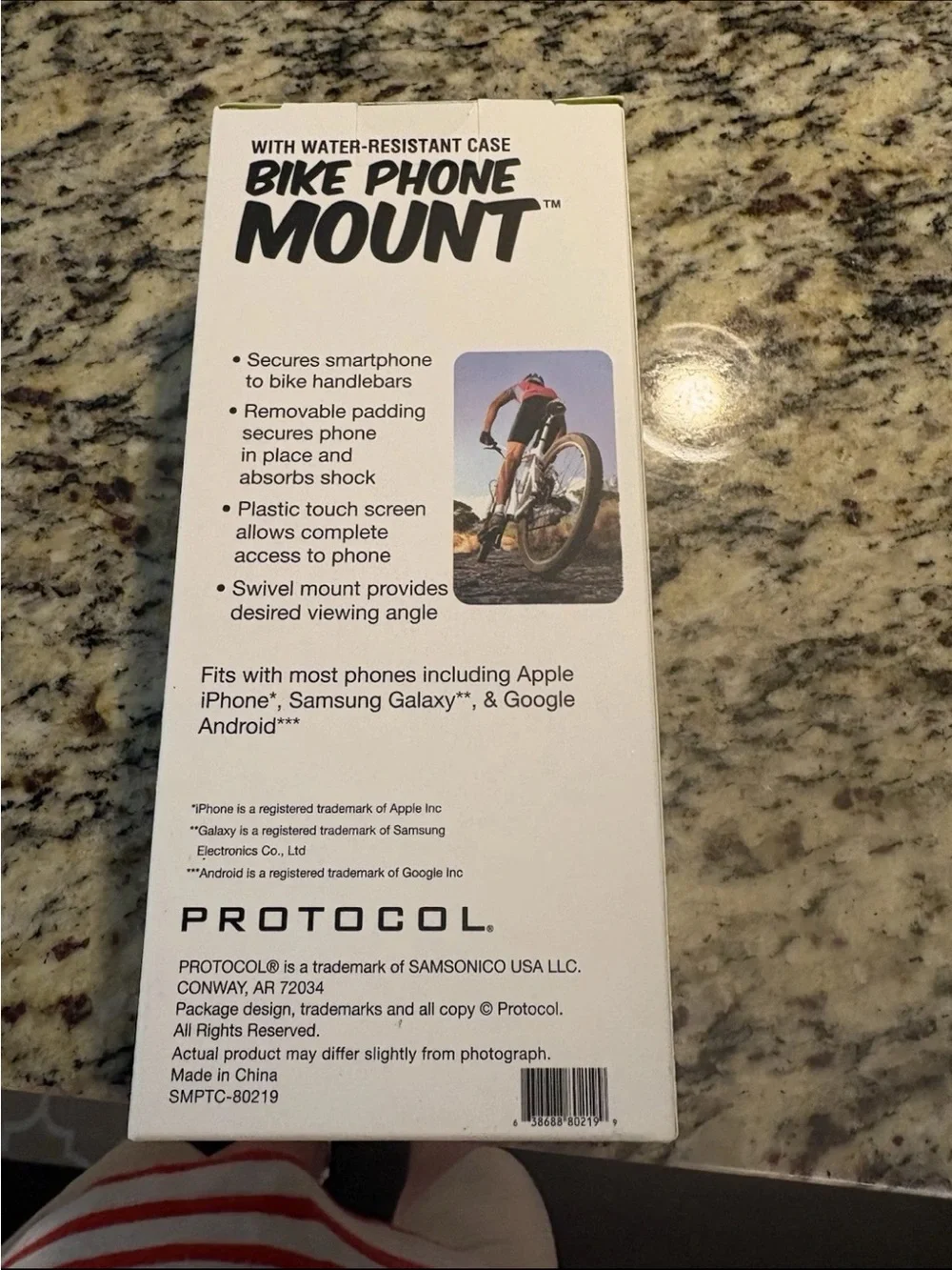 Bike Phone Mount protocol. New